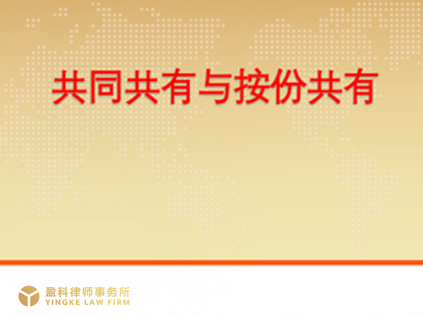 为单位讲解“房产的共同共有与按份共有”的区别与利弊